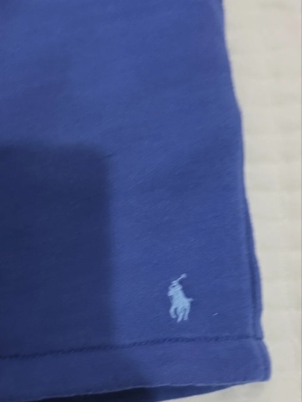 Ralph Lauren Kids Royal Blue Cotton Drawstring Shorts
